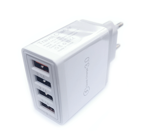 USB laddare 3.0A- QC3.0 vägguttag snabbladdare