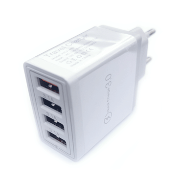 USB laddare 3.0A- QC3.0 vägguttag snabbladdare