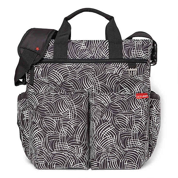 Skip Hop Duo Signature Black Swirl DEMOEX Amvina Outlet Skip Hop Forma Ryggsäck Grey Feather DEMOEX Amvina Outlet