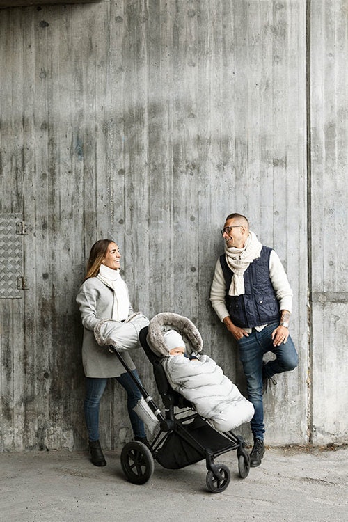 Vinter & Bloom - Åkpåse Chic "Silver Grey" DEMOEX