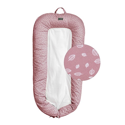 Vinter & Bloom - Nordic Leaf  Sleep Nest "Soft Pink"