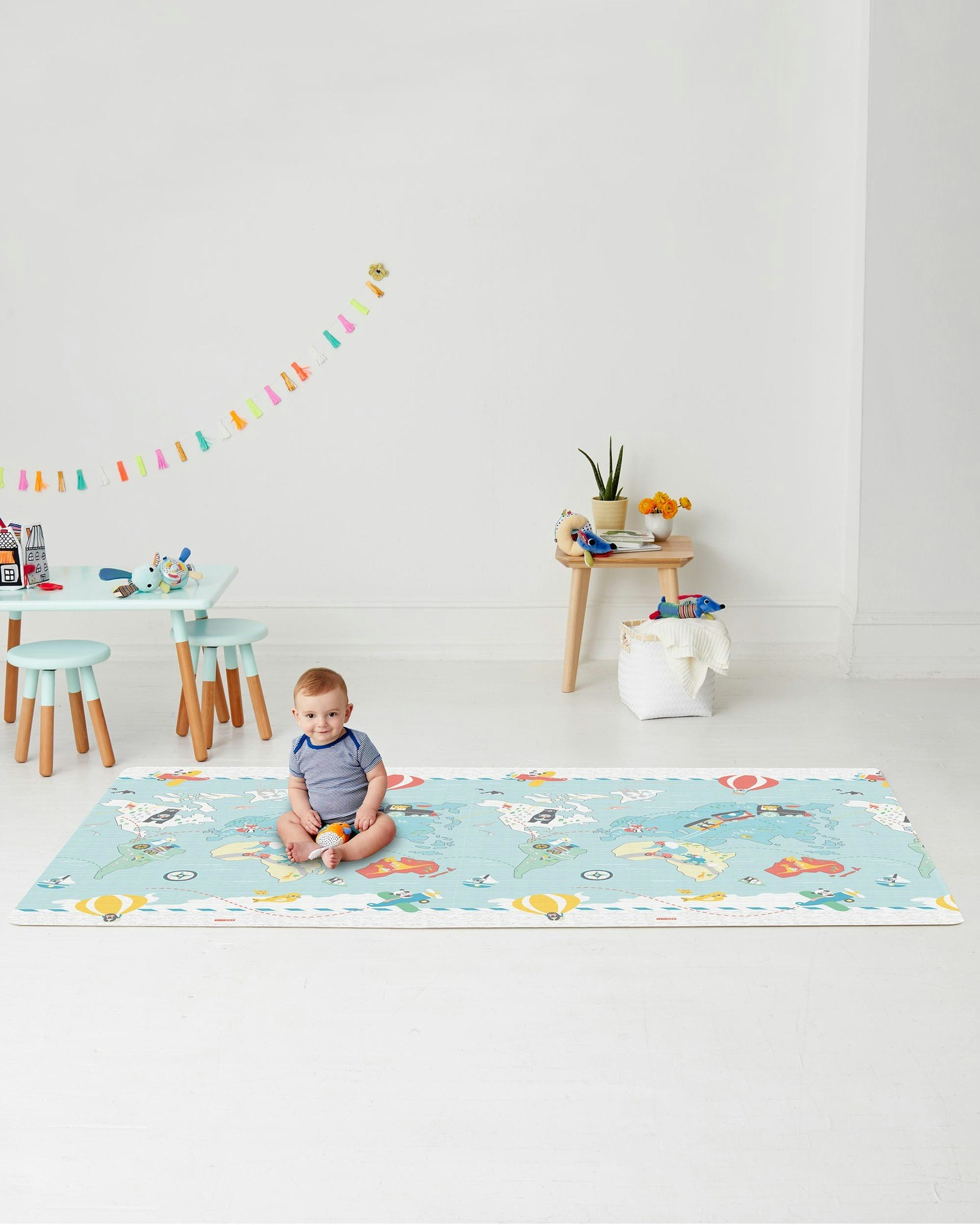 Skip Hop - Doubleplay Reversible Playmat - Little Travelers DEMOEX