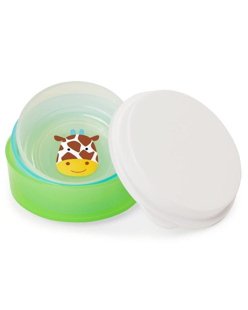 Skip Hop - Zoo smart serve non-slip bowls "Giraff" DEMOEXEMPLAR