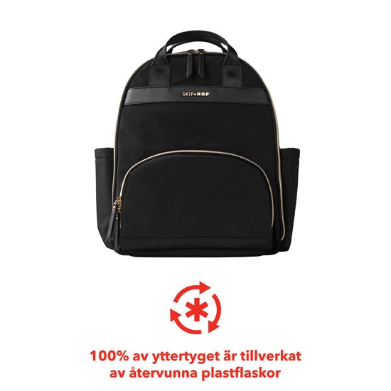 Skip Hop - Envi Luxe "Ryggsäck Svart"