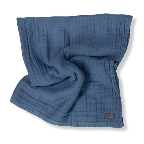 Vinter & Bloom - Filt Layered Muslin EKO "Storm Blue"