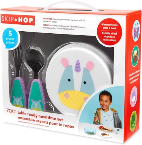 Skip Hop - Table Ready Mealtime set "Unicorn" DEMOEX