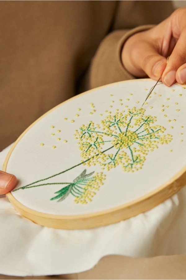 Broderikit "The woodland walk"