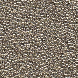 Miyuki seedbeads 11/0 duracoat galvanized silver