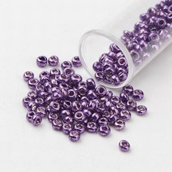 Seedbead 2 mm lila metallic