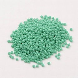 Seedbead 13/0 opak seafoam green