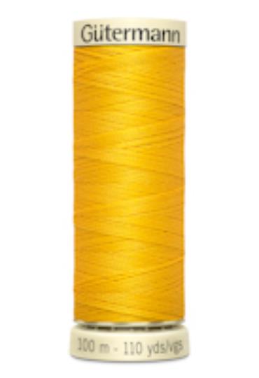 Sytråd polyester 200m gul 106