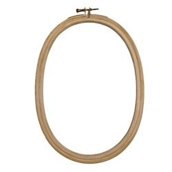Sybåge oval trä 30.5cm x 23cm