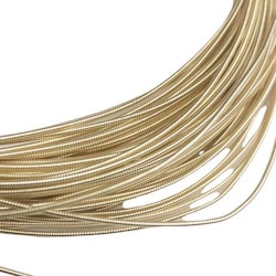 Gimp 1.25mm blek guld