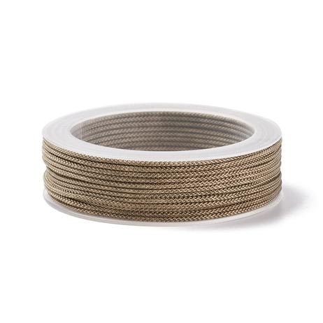 Snodd flätad 1mm antikguld