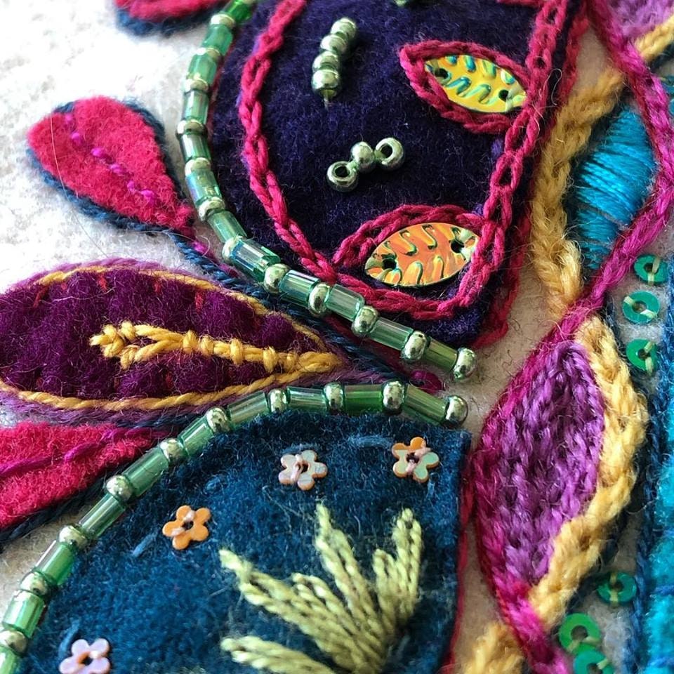Kurs Grannlåtsbroderi Stavsnäs 12-13 april.
