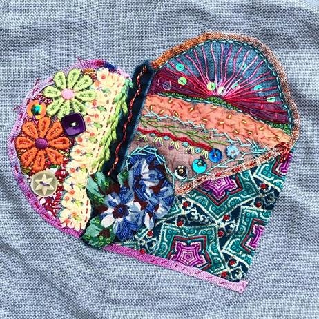 Inspirationskväll med "scrapbroderi" ONLINE 2/9