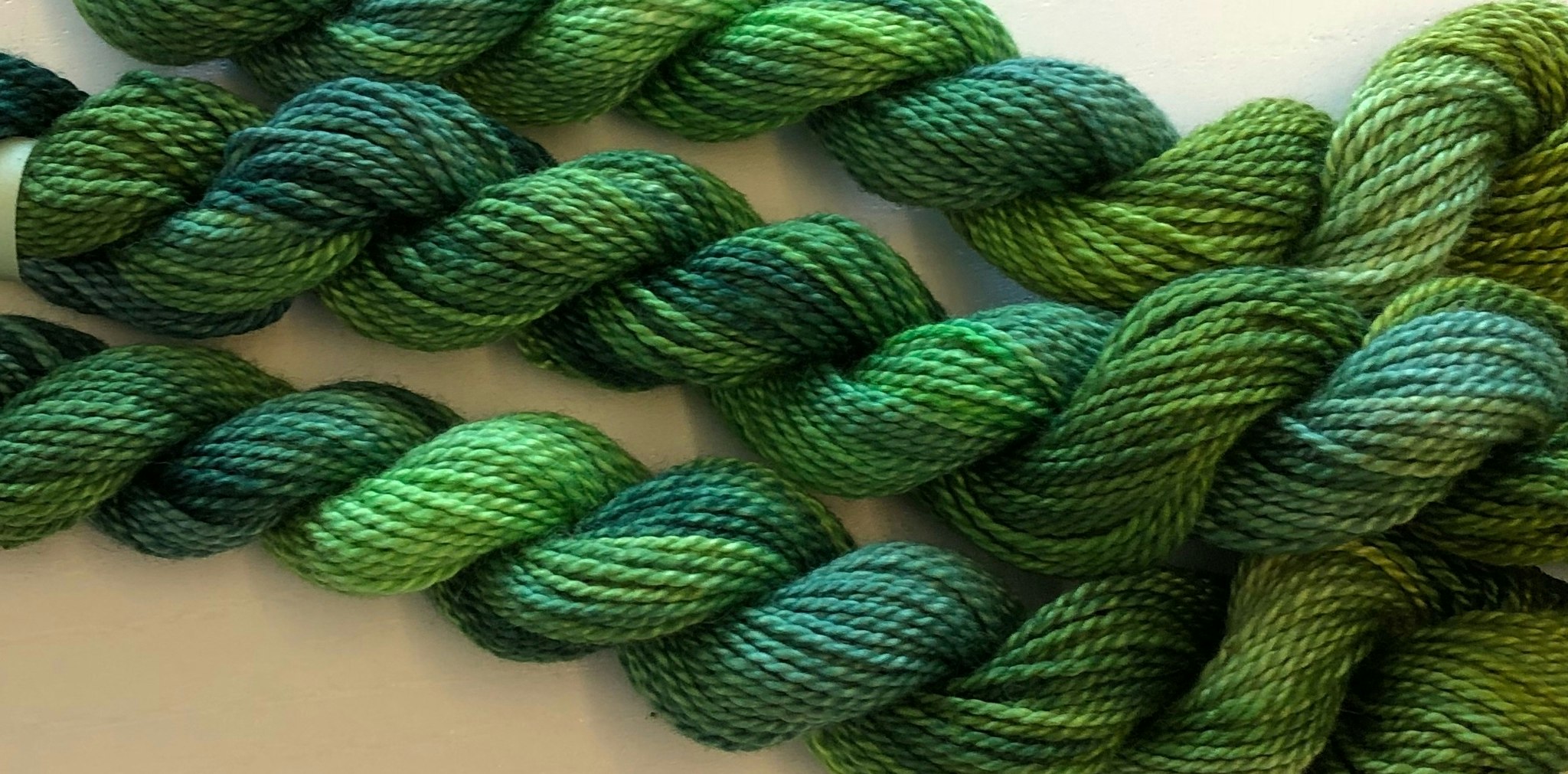 Embroidery thread Silke Perle 5 light green