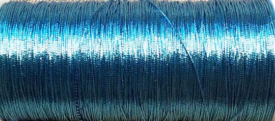 Metallictråd 371 påfågelsblå