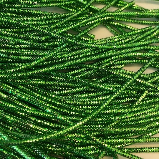 Bullion wire 1mm ärtgrön
