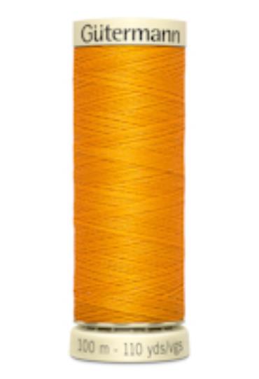 Sytråd polyester 100m gul 362