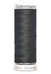 Sytråd polyester 200m grå 36