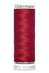 Sytråd polyester 200m röd 46