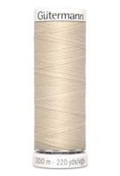 Sytråd polyester 200m beige 169