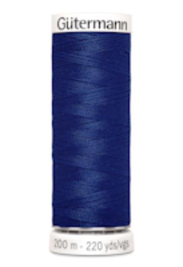 Sytråd polyester 200m blå 232