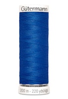 Sytråd polyester 200m blå 315
