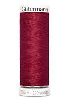 Sytråd polyester 200m röd 384