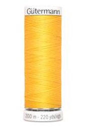 Sytråd polyester 200m gul 417
