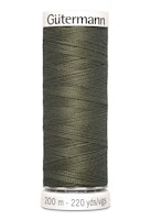 Sytråd polyester 200m brun 676