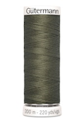 Sytråd polyester 200m brun 676