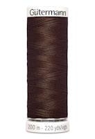 Sytråd polyester 200m brun 694