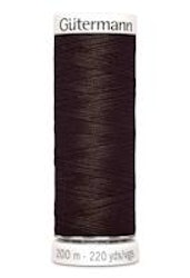Sytråd polyester 200m brun 696