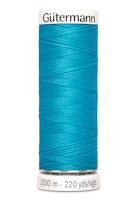 Sytråd polyester 200m turkos 736