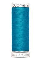 Sytråd polyester 200m turkos 761