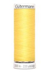 Sytråd polyester 200m gul 852