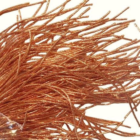 Bullion wire 1mm orange