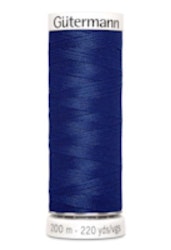 Sytråd polyester 200m blå 232
