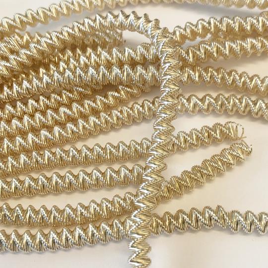French wire cut 4mm blek guld