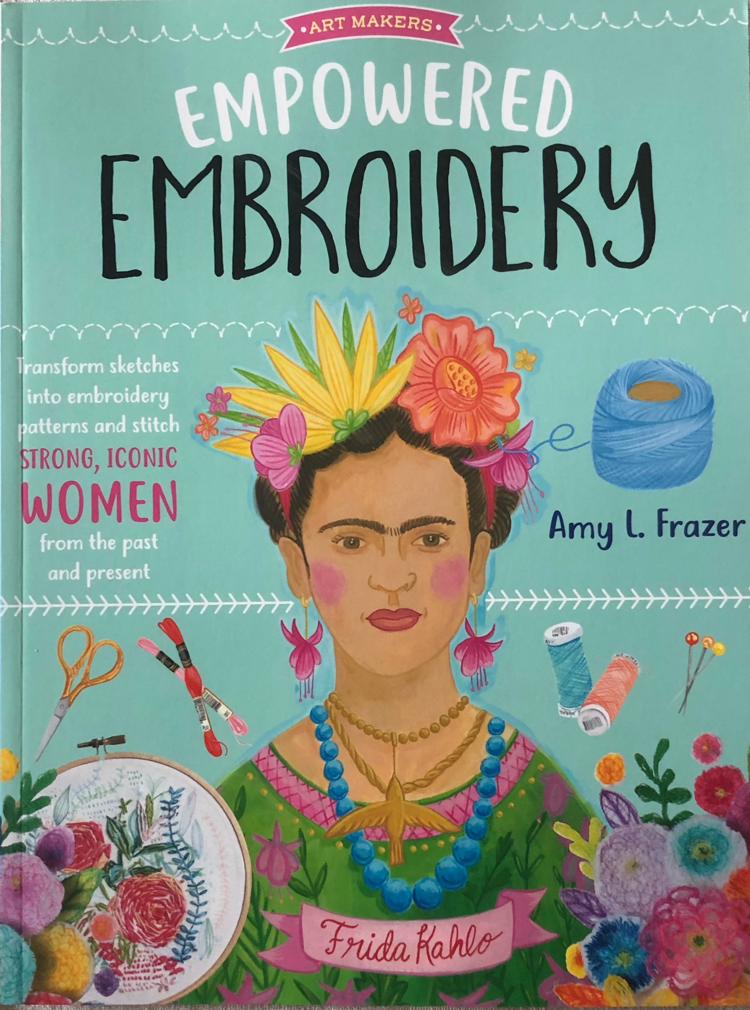 Empowered embroidery av Amy L. Frazer
