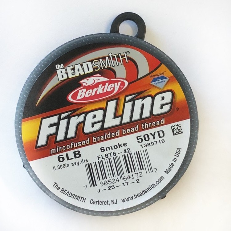 Fireline pärltråd 6lb smoke