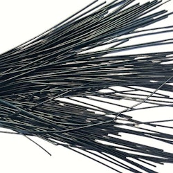 French wire 1mm mossgrön