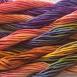 Gimp melerad rosa-orange-lila