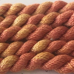 Broderigarn Silke fin orange