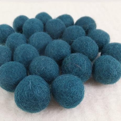 Filtboll 30mm teal