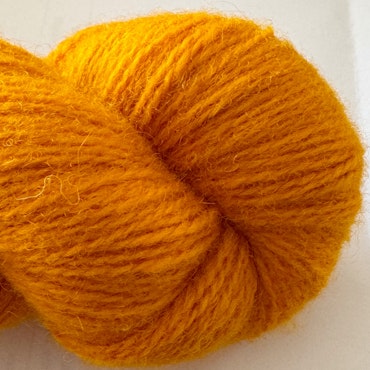 Plädgarn 6/2 orange 1400