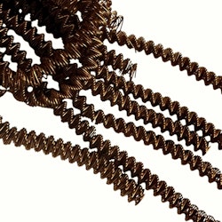 French wire cut 4mm antikguld