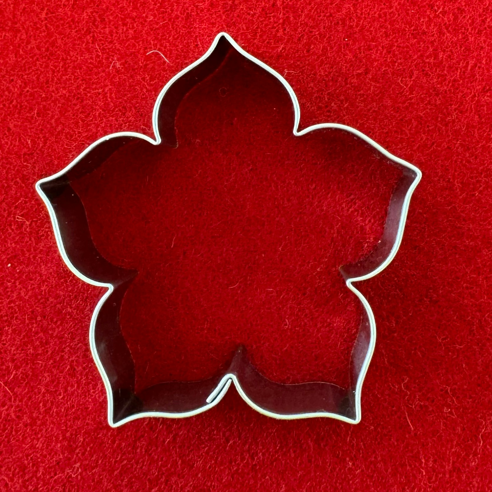 Kakform blomma 6cm